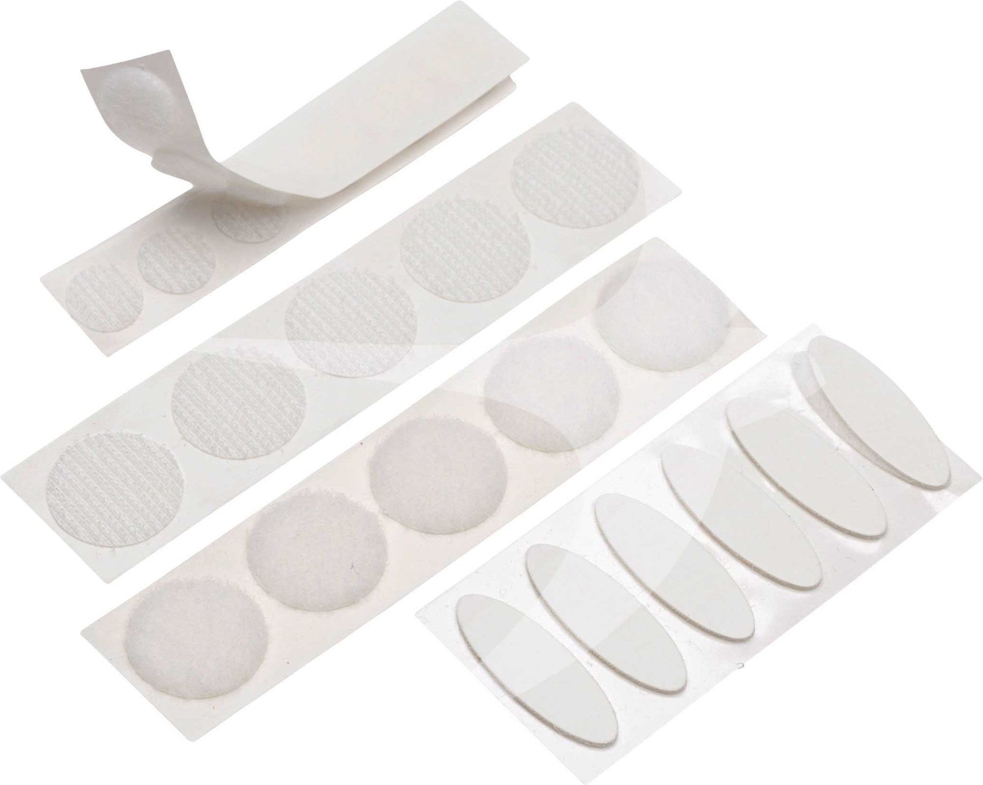 25mm Self Adhesive Loop - White